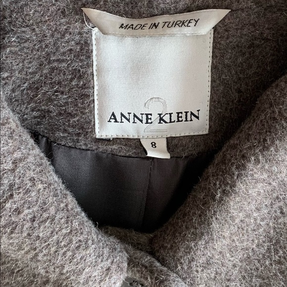 Anne Klein 2 Wool Long Coat - Picture 7 of 11